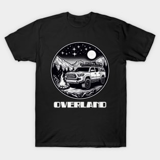 Overland Toyota night scene T-Shirt